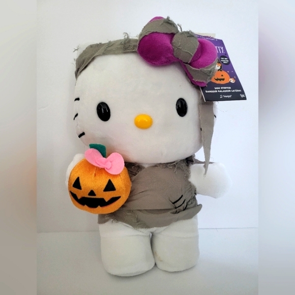 NWT HELLO KITTY HALLOWEEN mummy zombie side stepper - Picture 1 of 5